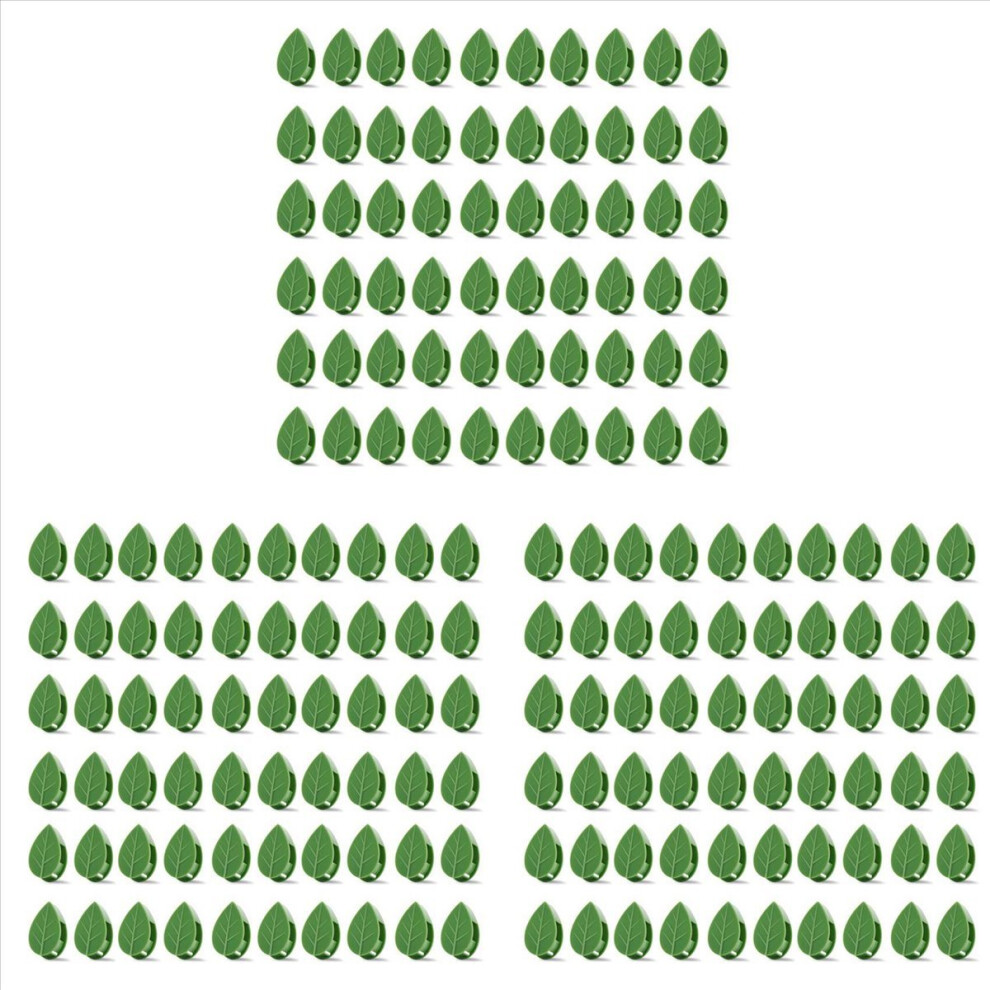 Plant Clips For Climbing Plants(Pack Of 180),Plant Climbing Wall Fixture Clips For Supporting Stems Grow Upright, Vines Green 4853066931254
