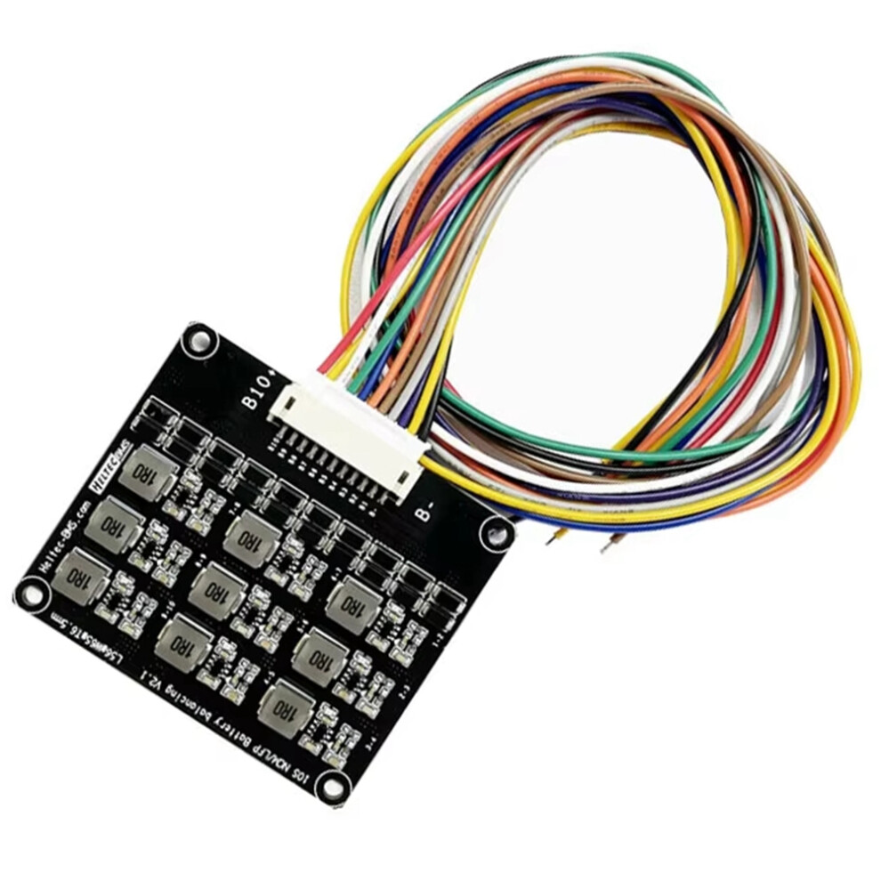 1.2A Lifepo4 Lipo Li-Ion Lithium Battery Energy Transfer Equalizer Inductive Version Bms 10S Active Balancer Board 4713066902909