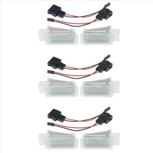 3X Auto Fußraumleuchte Kofferraumleuchte für A4 A6 C6 C7 R8 TT Q5 Q3 A8 S3 RS6 4B0947415 4B0947415A 4E0947415 8D0947415