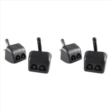 2x auto koplampsproeier watersproeier voor Montero V73 V77 V75 MN117091C MN117092C