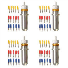 60 PCS 30/45/60 Degree Vinyl Cutter Carbide Blades with Blade Holder Blade Housing for Silhouette Cameo 3 Vinyl