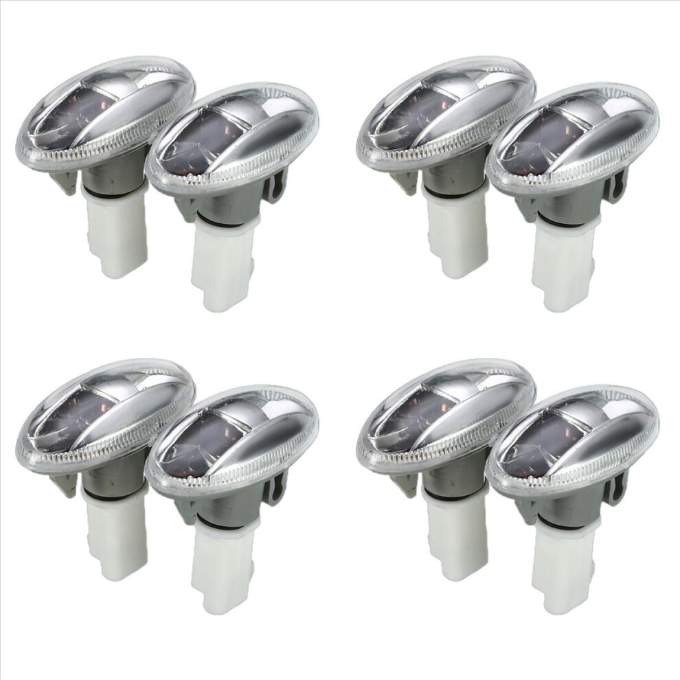 8Pcs Car Partner Side Steering Indicator Repeater For 108 107 407 206 6325G3 For Citreon C1 C2 C3 Light 4853316762188