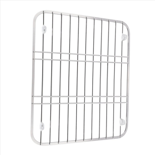 3X Stainless Steel Sink Drainer Rack Multifunctional Fruit Vegetable Dish Drying Rack Kitchen Sink Protector Grid 1