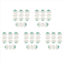 20-pack gaslantaarnmantels in bulk accordeonvorm 95 clip-on