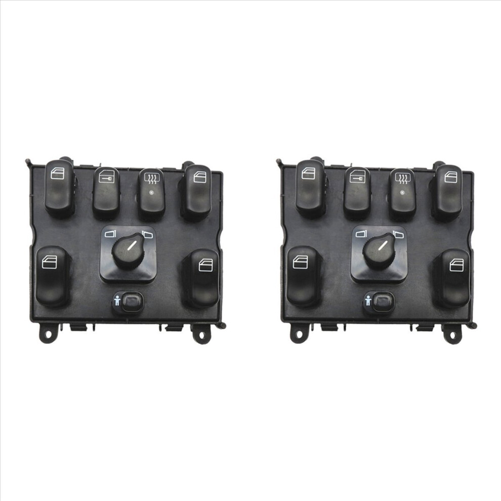2X Power Window Switch For Ml W163 Ml320 Ml430 1998-2002 1998 1999 A 1638206610 A1638206610 4853316762065