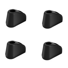 4PCS Universal Speaker Non-Slip Silicone Buffering Foot Pad Speaker DIY Audio Amplifier Player Record Player Base Pad