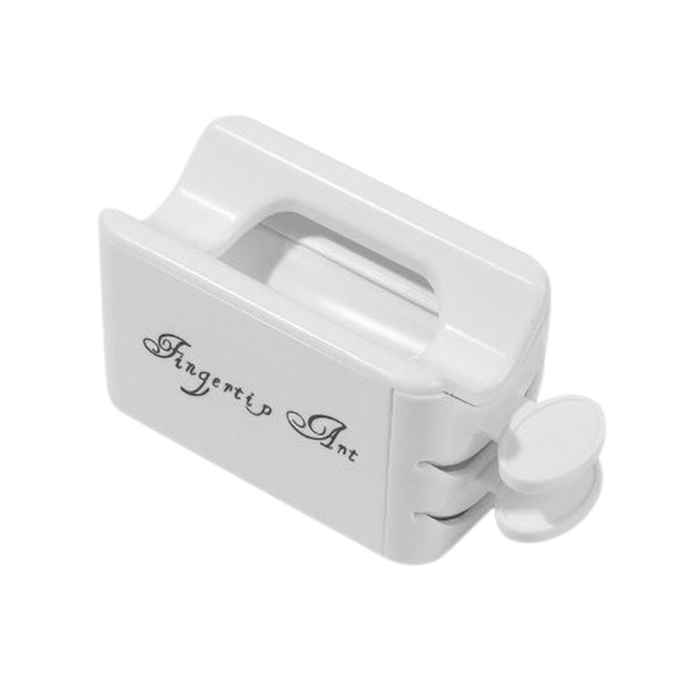 Portable Dipping Powder Recycling Tray Nail Tools Double-Layer Convenient Nail Jewelry Diamond Powder Recovery Box