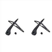 2x Achterruitenwisserbladen & Armset voor Scenic 2 / Grand Scenic 2 Voorruit 2003 - 2009