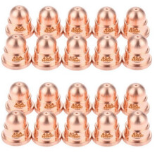 20 Pcs 45A Nozzle 220930 Nozzle for Plasma Cutting Torch Consumables Fine Cut Processes Welding & Soldering Supplies