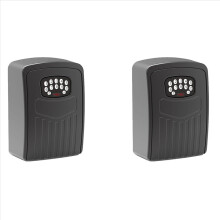 2x TUYA Smart Key Box Bluetooth Aufbewahrungsschloss mit Smart Life App Wandmontage Sicherheits-Diebstahlsicherung Passwort