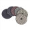 Conjunto de 120 discos de polimento a seco de 100 mm (4 polegadas) com diamante para polimento de mármore e pedra. 3