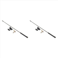 2x AM/FM Autoradio-Dachantennen-Set (Antennenmast + Sockel) für Ford Focus Modelle 2000-2007 XS8Z-18919-AA
