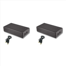 2 onduleurs 12 V 1 A 14,8 W à usage multiple, alimentation de secours par batterie CC, alimentation sans interruption