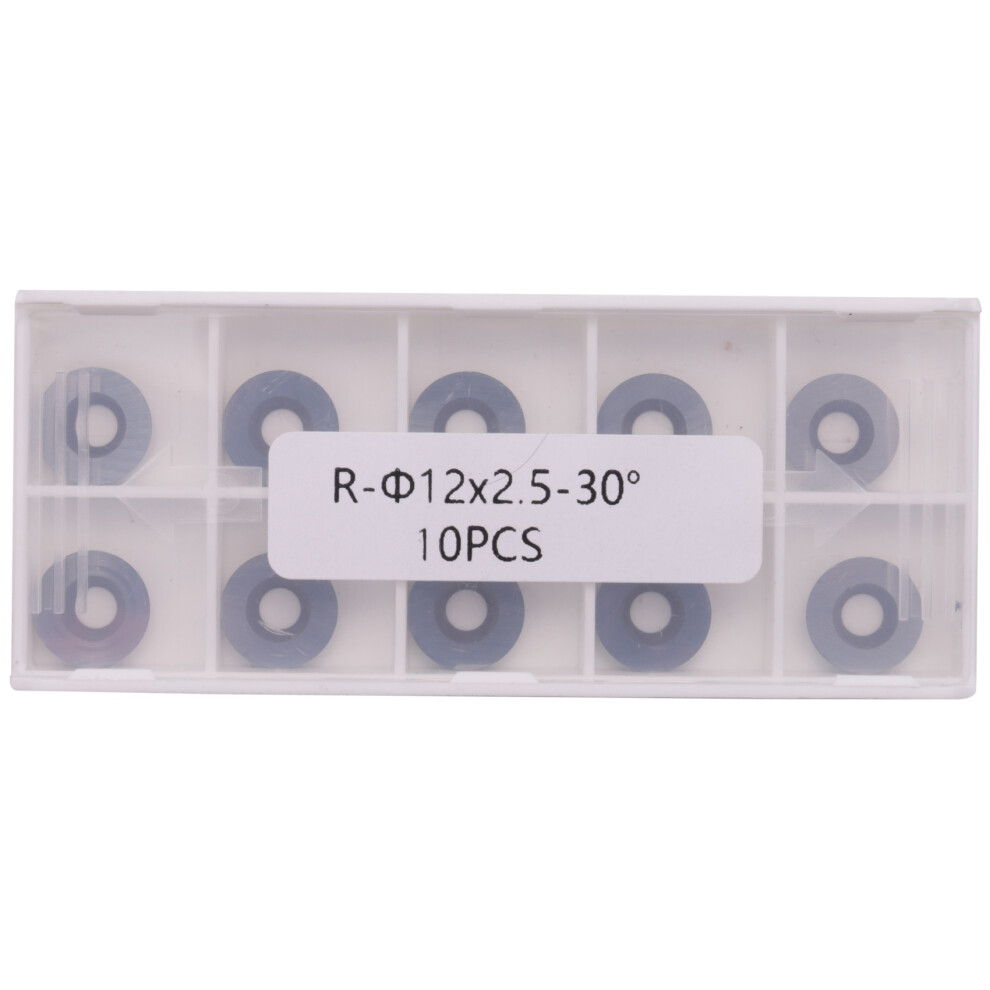 10Pcs Diameter 12Mm Round Carbide Cutter Insert Fits For Ci3 Wood Turning 4711301666807