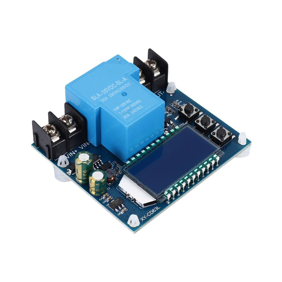Dc6-60V 30A Storage Battery Charging Control Module Protection Board Charger Time Switch Lcd Display Xy-Cd63l 4713181580808