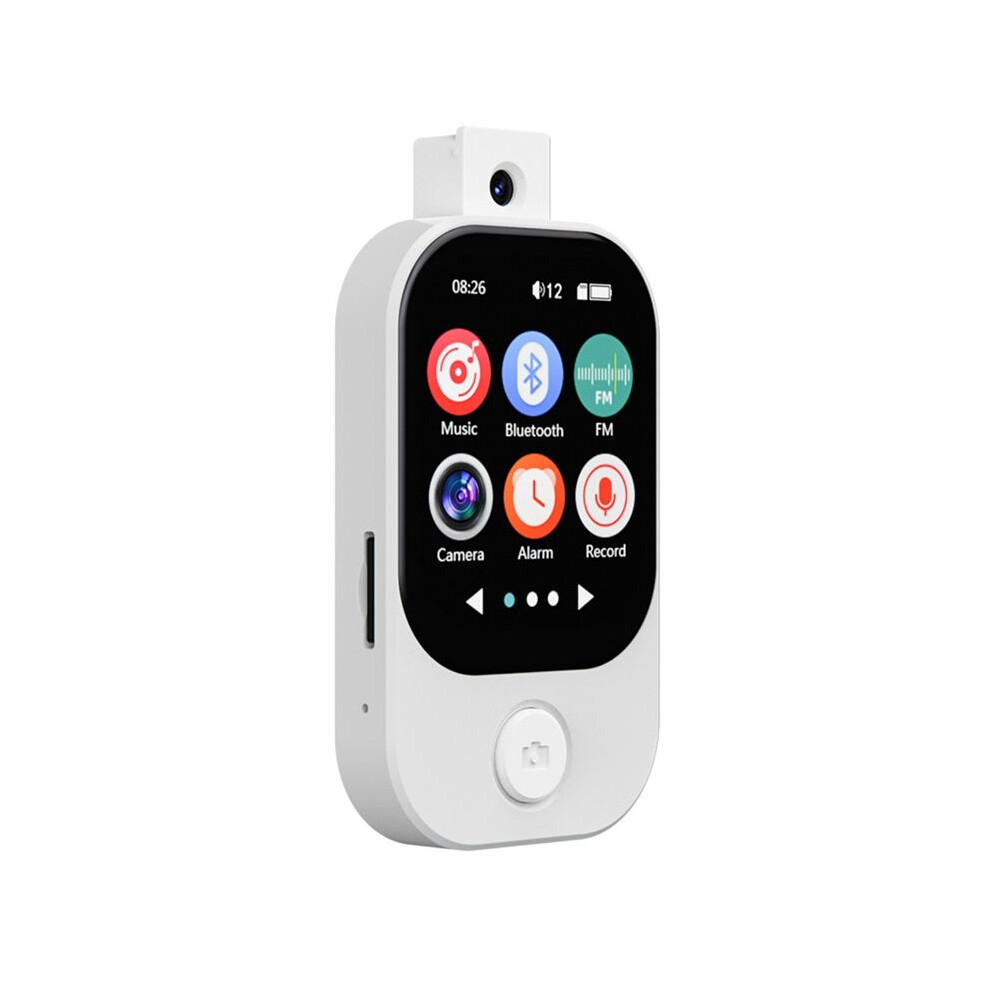 Upgrade 2.4Inch Touch Screen Mp3 Player With Bt 5.4 Mp3 Player With Built-In Hd Speaker Fm Radio And Voice Recording B 6132468392381