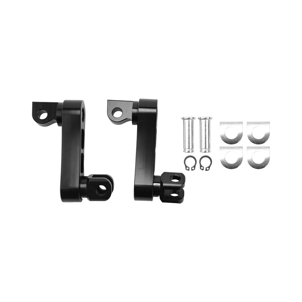 Motorcycle Adjustable Passenger Footpegs Highway Pegs Male Mount Foot Peg Clamp Support Extensions Bracket For Harley B 6132468367471