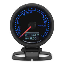 2.5Inch 62mm AFR Gauge for Narrowband Oxygen Sensor 7 Color LED Digital Air Fuel Raito with Bracket Holder for Car 12V