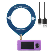 SI4732 Mini Radio Receiver 10-180Mhz Portable Pocket Radio with LSB USB AM FM Bands and Mini Loop Antenna E