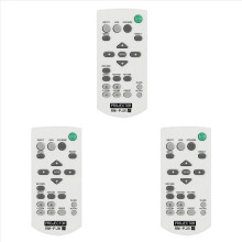 3X para substituição do controle remoto do projetor com interruptor sem fio (RM-PJ8)