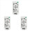 3X for Wireless Switch Projector Remote Control Replacement (RM-PJ8) 1