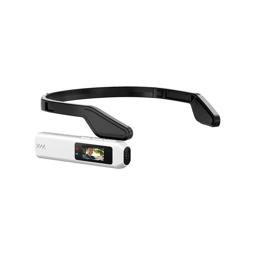 S111 2.7K Wi-Fi Hd Body Camera Head Wearable Vlogging Digital Camcorder 12 Mp 2.7K 60Fps Photopraphes Filming White 6134064335786