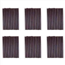 60 Stück 100 mm x 7 mm Heißklebesticks für Heißkleber, braun