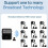 Upgrade Bluetooth 6.0 Audio Receiver Transmitter ENC Wireless Broadcast One with Multiple Audio System with Mic 5