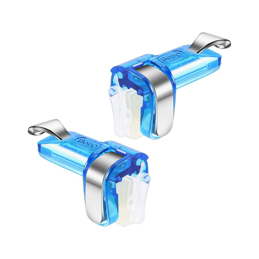 Mini Gaming Trigger For Pubg Gamepad Mobile Control L1 R1 Shooter Pubg Game Fire Buttons L1 R1 For Android Ios Joystick Blue 4712577135738