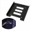 Conjunto de 2 adaptadores metálicos de 2,5 polegadas para 3,5 polegadas para SSD/HDD. 7