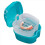 3X Blue Denture Case,Denture Cup with Strainer,Denture Bath Box False Teeth Storage Box with Basket Net Container Holder 2