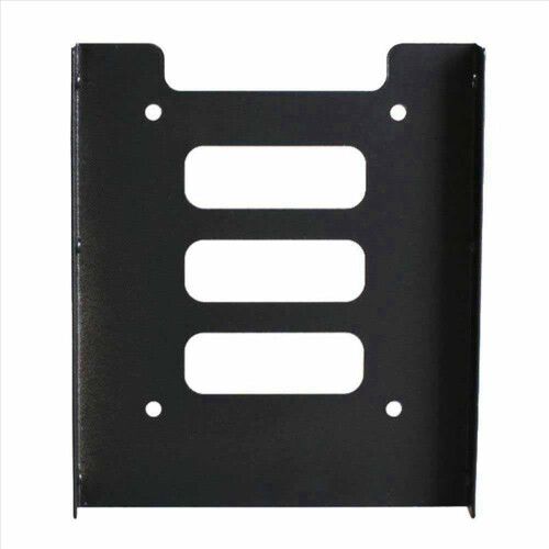 Conjunto de 2 adaptadores metálicos de 2,5 polegadas para 3,5 polegadas para SSD/HDD. 1