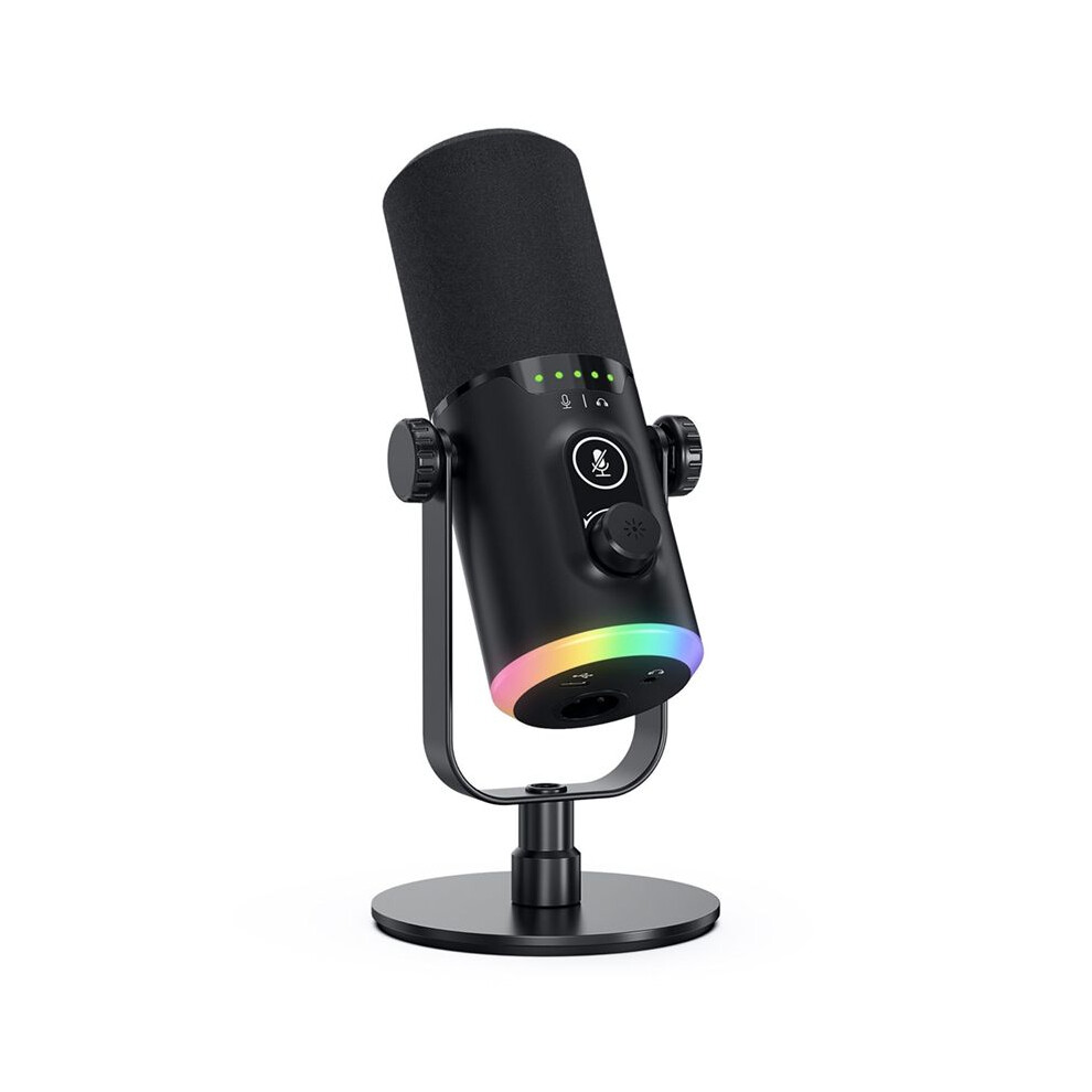 Computer Microphone Microphone Rgb Dynamic Mai Xlr/Usb Dual Interface Recording Game Live 6133869912482