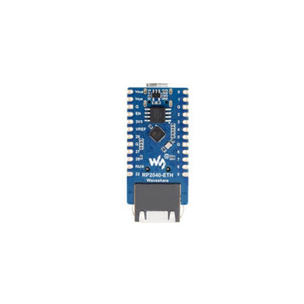 Waveshare Rp2040-Eth Mini Development Board With Ethernet Port Dual Core Rp2040 Processor For Raspberry Pi Pico 4713366312590