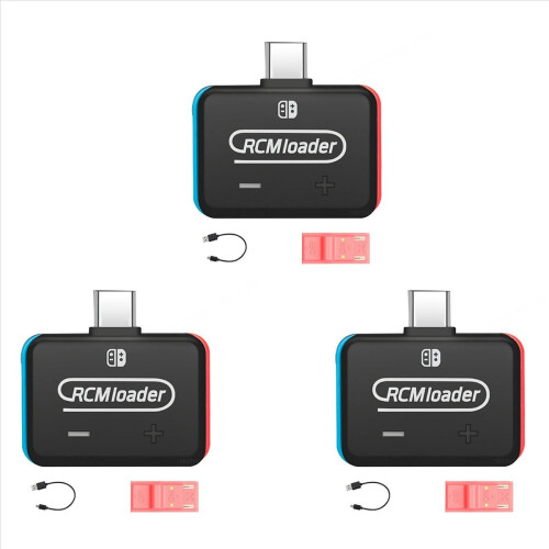 3X V5 RCM Loader Auto Clip Jig Tool for NS Console with USB Cable Built ...
