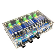 XH-A310 Bluetooth 5.0 Amplifier Board TPA3116D2 4 Channel Digital Power Audio AMP Dual Bass Subwoofer Home Theater