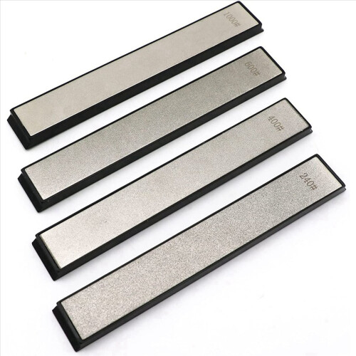 2X Diamond Sharpening Stone Set,Knife Sharpener System Sharpening Stones Sharpening Stones Blade Polishing Stones 1