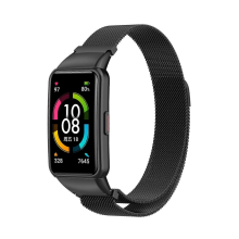 Compatibel met Honor Band 7 Milan magnetische metalen horlogeband