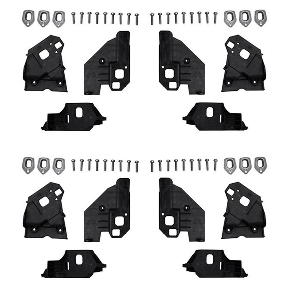 2Pair Headlight Repair Bracket Mount Kits A1768200114 A1768200214 For A Class W176 2013-2017 A 180 A200 4853316772491