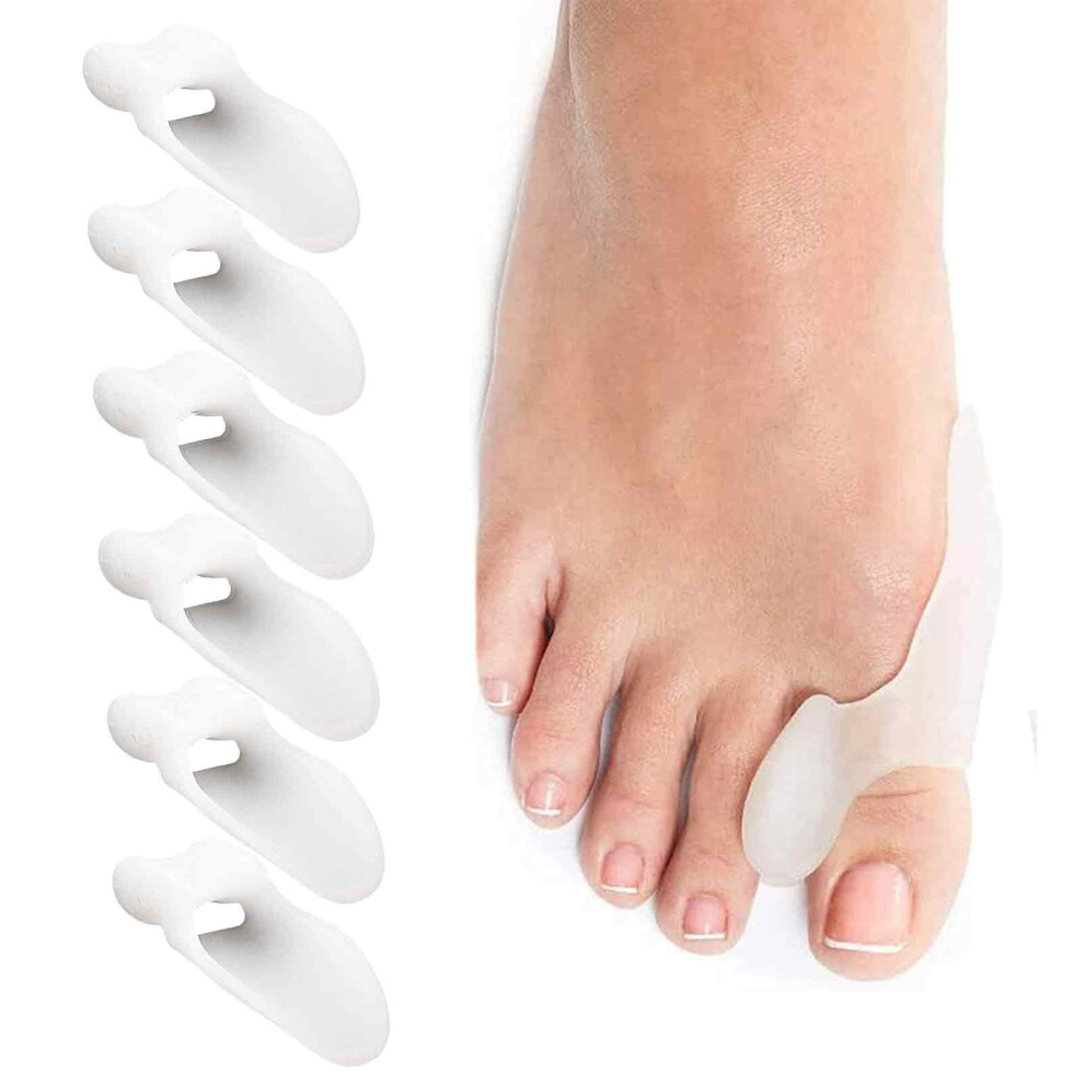 Bunion Corrector, Gel Bunion Corrector, with Separator for Big Toe, Toe Protectors, for Foot Pain Relief