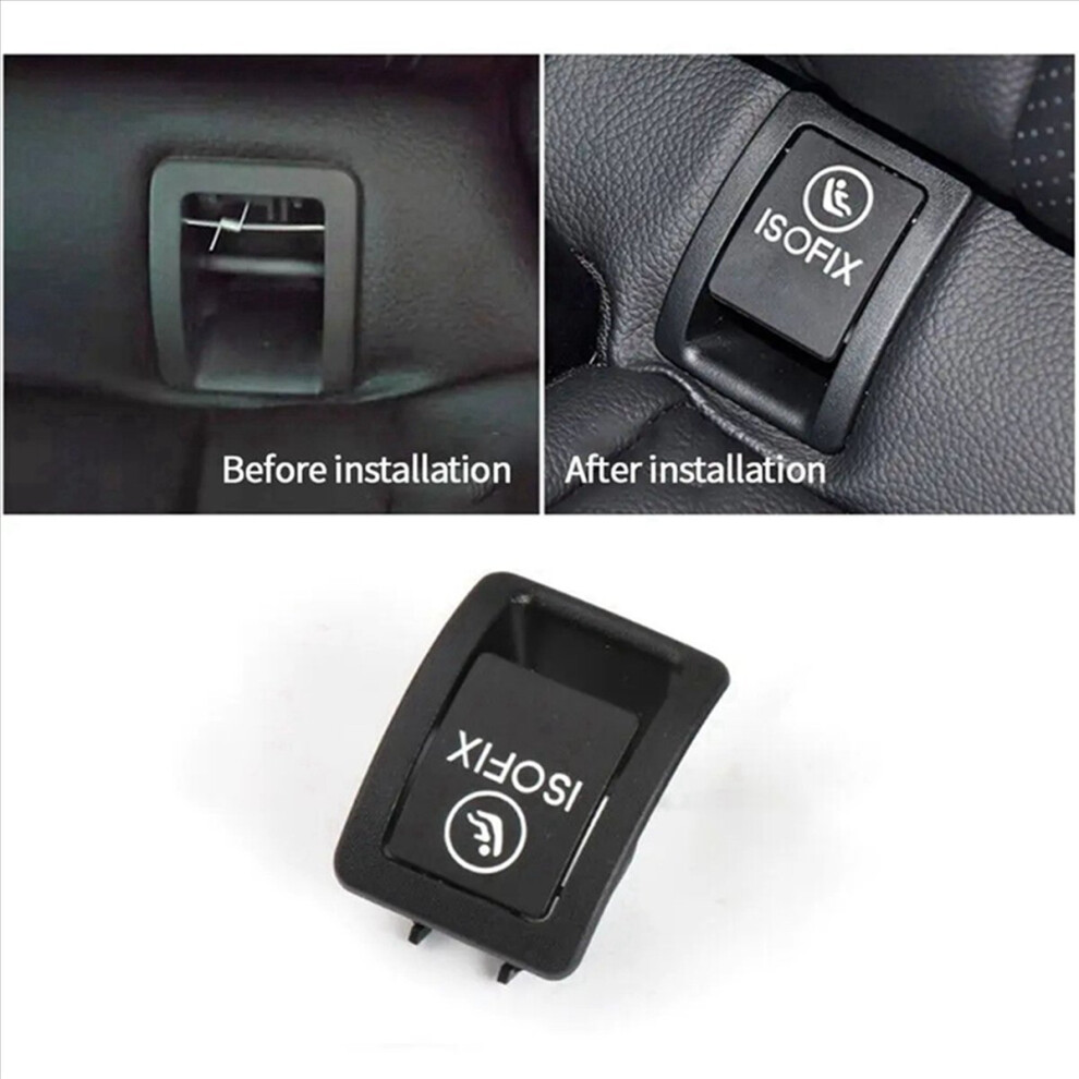 2X Car Rear Seat Hook Isofix Cover For C-Class W205 C300 C350 C200 C180 2015-2022 A2059200513 4853316765585