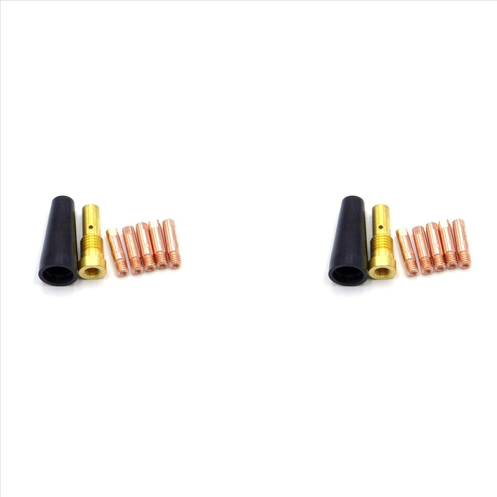 14Pcs Gasless Nozzle Tips For Fc90 Flux-Cored Wire Feed 0.9Mm Fc90 Mig Welder Welding Tools 4853316768968
