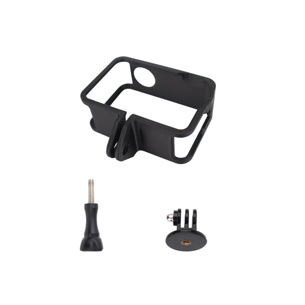 For Dji Osmo Action 6 Expansion Frame Adapter Tripod Mounting Protective Frame Scratch-Resistant & Drop-Proof Black 4711248305425