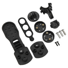 Fietscomputerhouder van aluminiumlegering voor Garmin Edge-serie. Eenvoudig te installeren, verstelbare hoek, compatibel met geïntegreerde heads-up