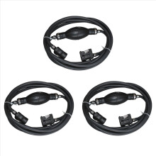 3X 300CM Boat Fuel Line Hose 6mm Gas Hose Connector Outboard Boat Engine Petrol Tank Connectors Kit for Motor