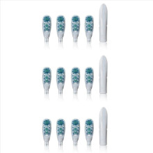 12PCS Sensitive Dual Clean Replacements Brush Heads for 3733 4732 4734 Electric Toothbrush Rotating Toothbrush Head
