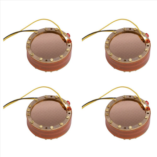 4x 34mm grootmembraanmicrofoon kernopname condensatormicrofooncapsule