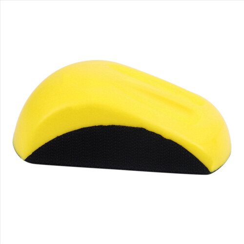 Bloco de lixa manual de 8 x 5 polegadas para lixa com fixação por velcro, almofada de polimento manual, ferramentas abrasivas 2