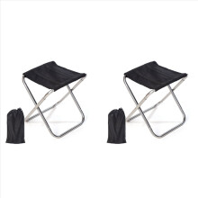 2X Folding Small Stool Bench Stool Portable Mare Ultra Light Subway Train Travel Picnic Camping Fishing Chair Foldable