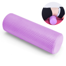 Rodillo de ejercicios para yoga y fisioterapia, rodillo de espuma de alta densidad con protuberancias para una mayor flexibilidad, portátil y